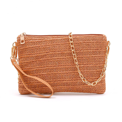 Beach Summer Straw Woven Bag , Women Woven Messenger Bag Leisure