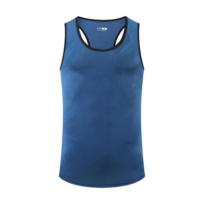 Moisture Wicking Summer Mens Vest Leisure Sports Breathable Quick Drying Elastic Cool