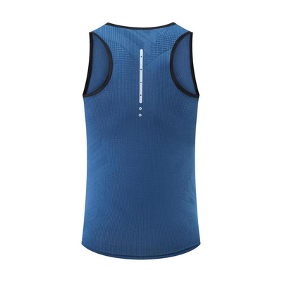 Moisture Wicking Summer Mens Vest Leisure Sports Breathable Quick Drying Elastic Cool