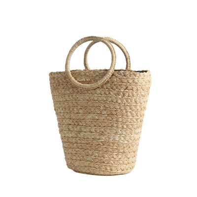 Purse Rattan Lafite Straw Bucket Personalised Womens Bags Crochet Woven