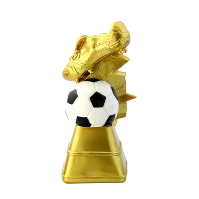 Zinc Alloy Paint Custom Logo Soccer Award Medal Sport Turbo 5K Resin Event Trophies