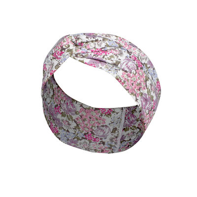 Fashion Women Head Scarves Wide Elastic Headbands With Heat Transfer Logo