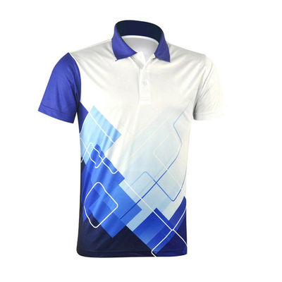 men's Custom Bowling Polo Shirts S-2XL solid colored Full Printed