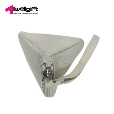 Canvas Personalised Womens Bags Triangle Coin Purse Pouch Wear Resistant