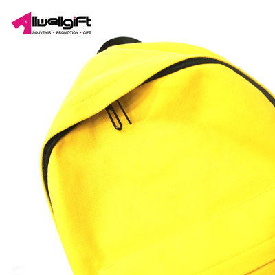 Breathable Canvas Large Capacity Backpack Wear Resistant With Computer Interlayer