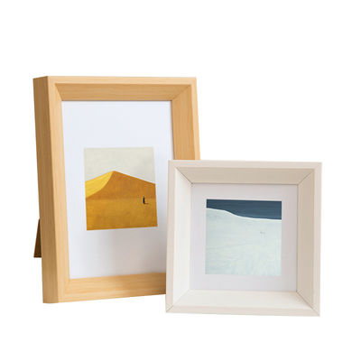 Personalized Square Wall Wood Custom Size Picture Frame Set