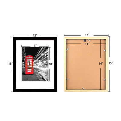 11*14  11*17 12*18 A3 Black Photo Frame Solid Wood Europe Style wooden photo frames for wall