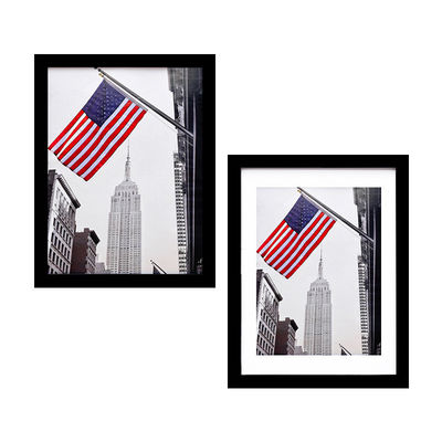 11*14  11*17 12*18 A3 Black Photo Frame Solid Wood Europe Style wooden photo frames for wall