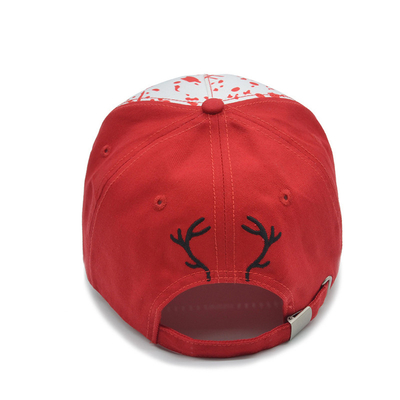 Christmas Elements Design Trucker Baseball Hats With Metal Closure