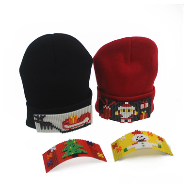 Unisex Christmas Santa Claus Embroidery Winter Beanie Hats