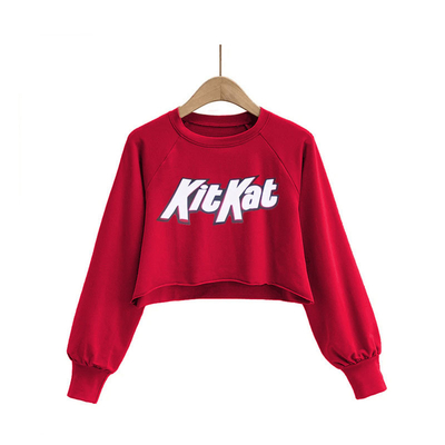 Printing Design Women Sweatshirt Hoodie Colorful Casual Autumn Fleece