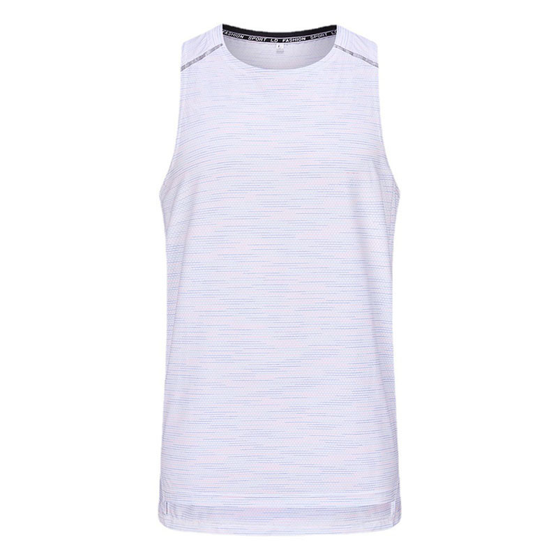 Sports Sleeveless T Shirt Vest Fitness Running Fast Drying Basketball Training