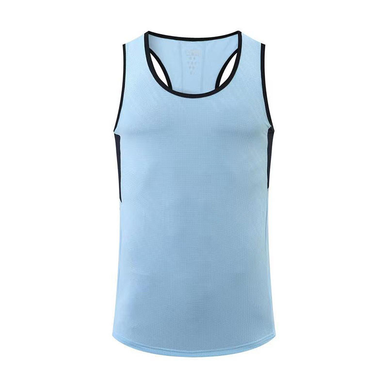 Men Vest Summer Fast Drying Sleeveless Running Shirt Fitness Training Sportswear
