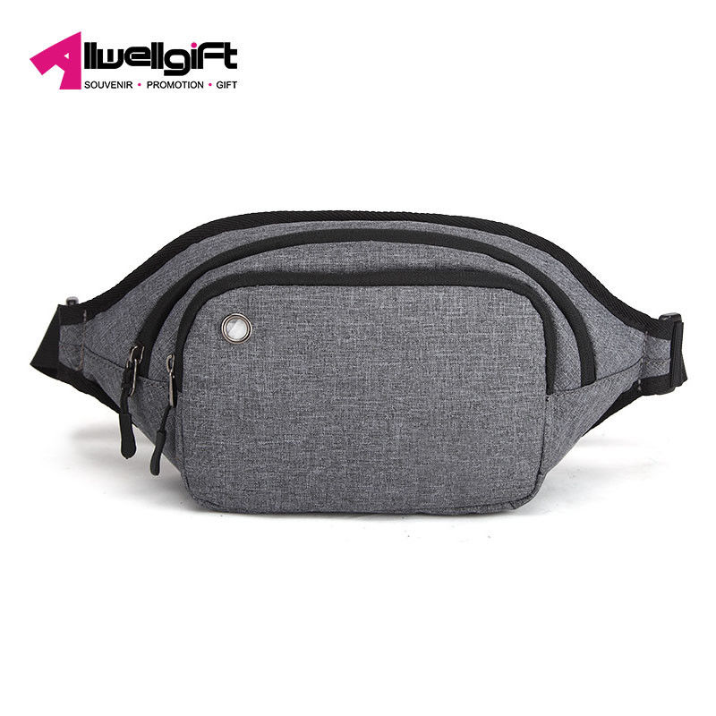 Men's sports pockets Outdoor running fitness pockets waterproof Oxford cloth ripstop chest waist bag