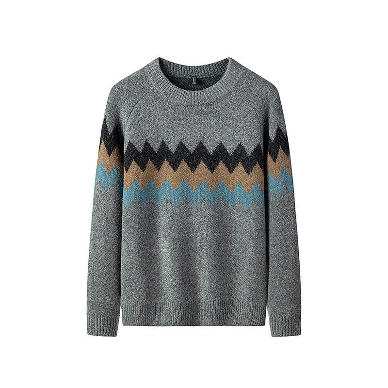 knitted Men'S Sweaters Smart Casual Jumpers Regular Sleeve Style Odorless